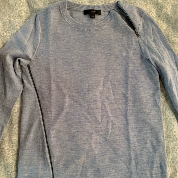 JCrew Light Blue Sweater - Picture 4 of 10